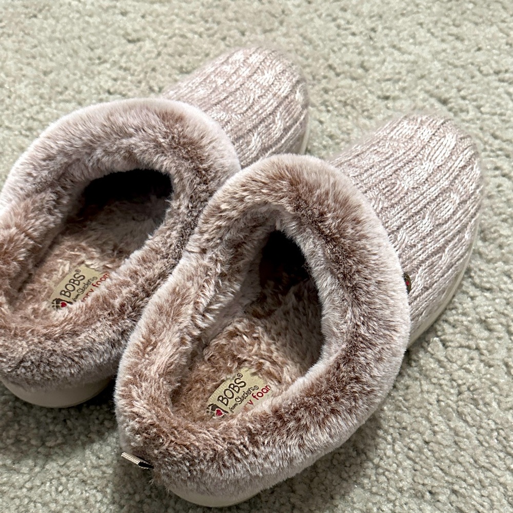 BOBS Cozy Knit Slippers
